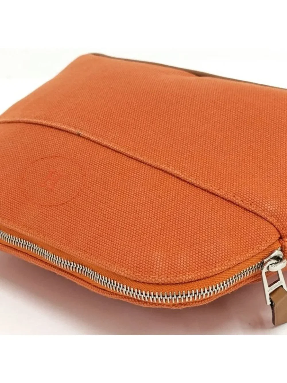 Hermes Bolide Pouch Mini 20 Cotton Orange - Picture 3 of 10